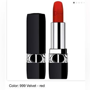 Dior Rouge Lipstick - 999 Velvet